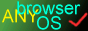 Any browser, any OS Web Badge